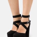 femmes talons hauts noir 006BT1724 Anna Field
