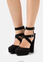 femmes talons hauts noir 006BT1724 Anna Field