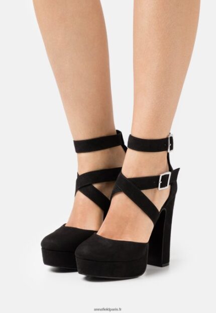 femmes talons hauts noir 006BT1724 Anna Field