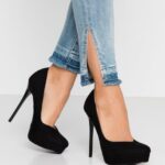 femmes talons hauts noir 006BT1735 Anna Field