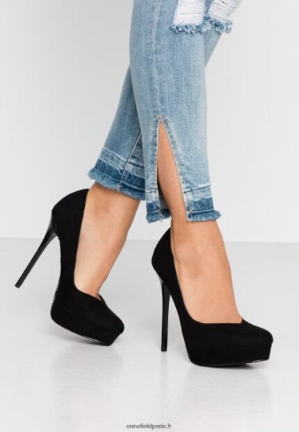 femmes talons hauts noir 006BT1735 Anna Field