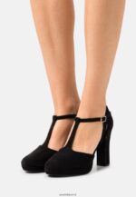 femmes talons plateforme noirs 006BT1736 Anna Field
