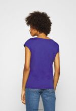 femmes tee shirt basique clématite bleu 006BT348 Anna Field - Image 3