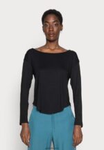 femmes top basique manches longues noir 006BT542 Anna Field