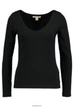 femmes top basique manches longues noir 006BT594 Anna Field - Image 4