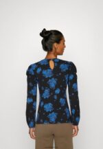 femmes top manches longues bleu foncé 006BT546 Anna Field - Image 3