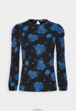 femmes top manches longues bleu foncé 006BT546 Anna Field - Image 4