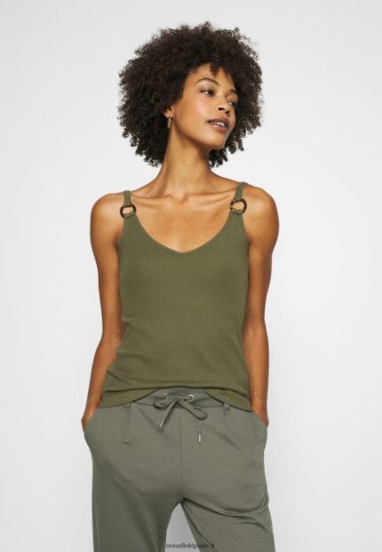 femmes top nuit d'olive 006BT381 Anna Field