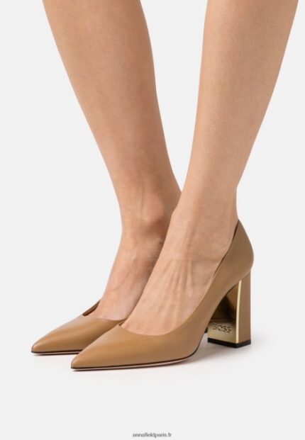 femmes vivian talons classiques beige moyen 006BT1759 Anna Field