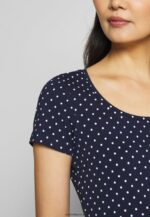 femmes 2er pack t-shirt imprimé bleu marine/blanc 006BT329 Anna Field - Image 6