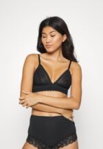 femmes 2pp greer dentelle bralette soutien-gorge triangle noir 006BT914 Anna Field - Image 2