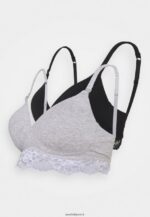 femmes 2pp soutien-gorge de maternité t-shirt soutien-gorge gris 006BT919 Anna Field