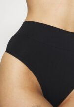 femmes 2pp taille haute string string noir 006BT1012 Anna Field - Image 4