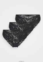 femmes 3pp slip vert noir 006BT960 Anna Field - Image 4