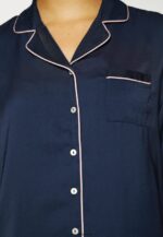 femmes amanda ensemble de pyjama court à manches longues bleu foncé 006BT1059 Anna Field - Image 6