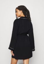femmes amanda satin robe de chambre robe de chambre noir 006BT1088 Anna Field - Image 3