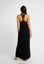 femmes anna longue robe viscose nuisette noir 006BT1057 Anna Field - Image 3