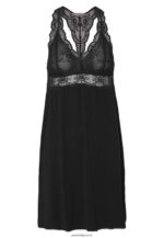 femmes anna robe viscose nuisette noir 006BT1049 Anna Field - Image 5