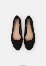 femmes ballerines à bout ouvert noir 006BT2082 Anna Field - Image 6