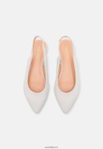 femmes ballerines à bride arrière blanches 006BT2181 Anna Field - Image 6