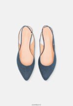 femmes ballerines à bride arrière bleu 006BT2183 Anna Field - Image 6