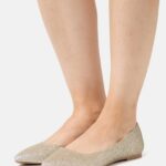 femmes ballerines dorées 006BT2146 Anna Field