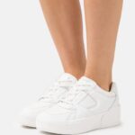 femmes baskets en cuir blanc 006BT1224 Anna Field