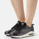 femmes baskets noir 006BT1205 Anna Field