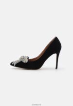 femmes belgravia nœud talons classiques noir 006BT1761 Anna Field - Image 2