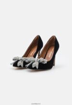 femmes belgravia nœud talons classiques noir 006BT1761 Anna Field - Image 3