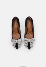 femmes belgravia nœud talons classiques noir 006BT1761 Anna Field - Image 5