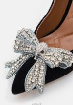 femmes belgravia nœud talons classiques noir 006BT1761 Anna Field - Image 7
