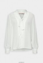 femmes blouse boutonnée blanc cassé 006BT673 Anna Field - Image 4