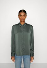 femmes blouse boutonnée olive 006BT681 Anna Field