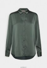 femmes blouse boutonnée olive 006BT681 Anna Field - Image 4