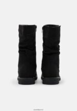 femmes botte d'hiver bottes noir 006BT2192 Anna Field - Image 4