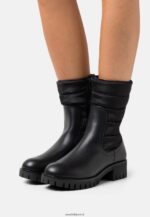 femmes botte d'hiver bottes noir 006BT2197 Anna Field
