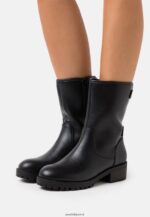 femmes botte d'hiver bottes noir 006BT2206 Anna Field