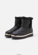 femmes botte d'hiver bottines à plateforme noir 006BT2057 Anna Field - Image 3
