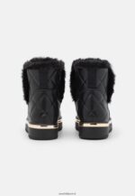 femmes botte d'hiver bottines à plateforme noir 006BT2057 Anna Field - Image 4