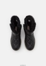 femmes botte d'hiver bottines à plateforme noir 006BT2057 Anna Field - Image 6