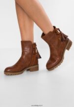 femmes botte d'hiver bottines classiques cognac 006BT1996 Anna Field
