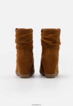 femmes botte d'hiver bottines compensées cognac 006BT2064 Anna Field - Image 4