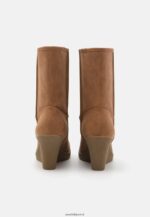 femmes botte d'hiver bottines compensées cognac 006BT2065 Anna Field - Image 4