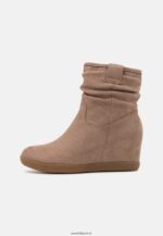 femmes botte d'hiver bottines compensées taupe 006BT2063 Anna Field - Image 2