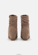femmes botte d'hiver bottines compensées taupe 006BT2063 Anna Field - Image 4