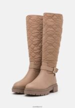 femmes bottes à plateforme beiges 006BT2248 Anna Field - Image 3