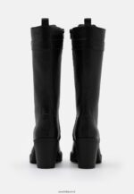 femmes bottes à plateforme noir 006BT2220 Anna Field - Image 4