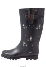 femmes bottes en caoutchouc bleu foncé 006BT2265 Anna Field - Image 2