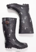 femmes bottes en caoutchouc bleu foncé 006BT2265 Anna Field - Image 4